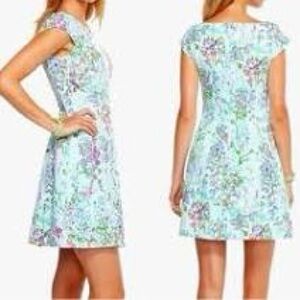 Lilly Pulitzer Briella Dress in Southern Charm Pool Blue